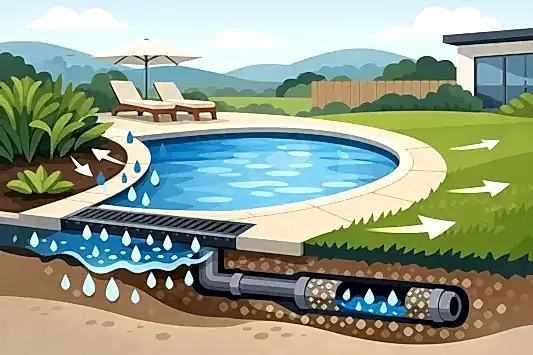 How to Manage Site Drainage Around a Pool
