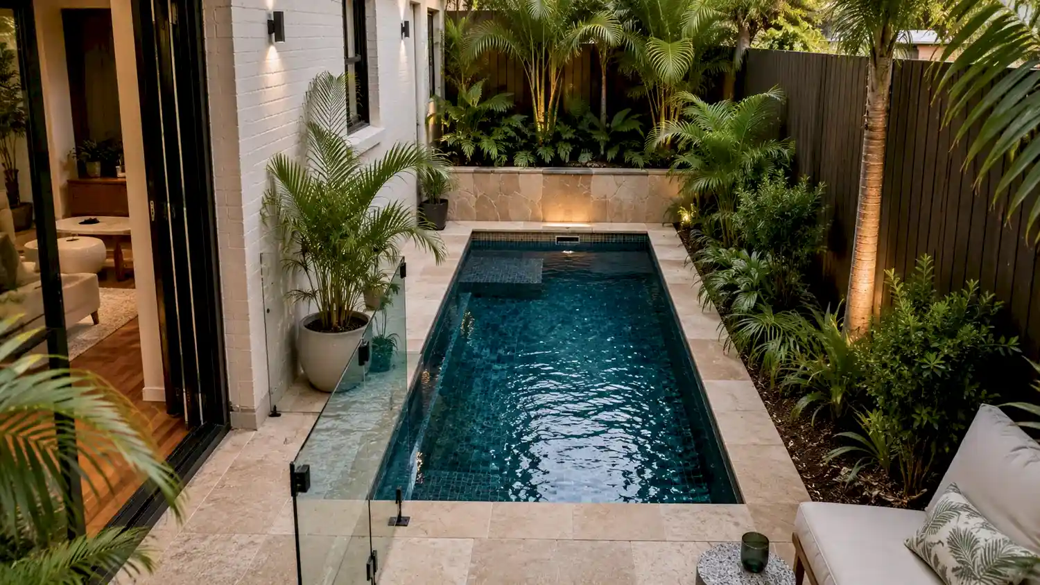 Plunge & Courtyard Pools