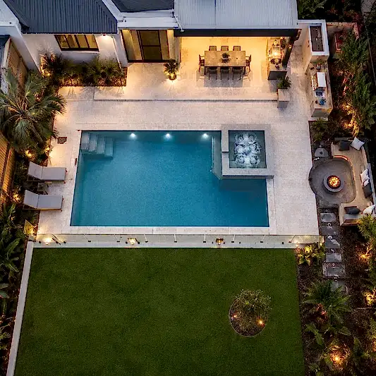 Entertaining Pool I — 8m × 4m Package - Pool Package by Wahoo Pool & Landscape Construction in Australia, product view 30285