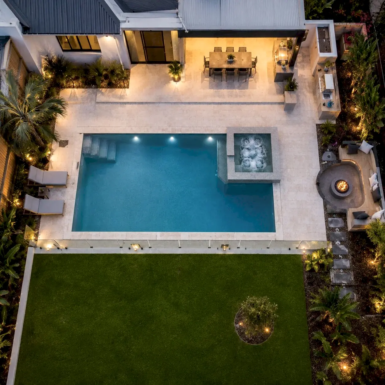 Entertaining Pool I — 8m × 4m Package - Pool Package by Wahoo Pool & Landscape Construction in Australia, product view 30285