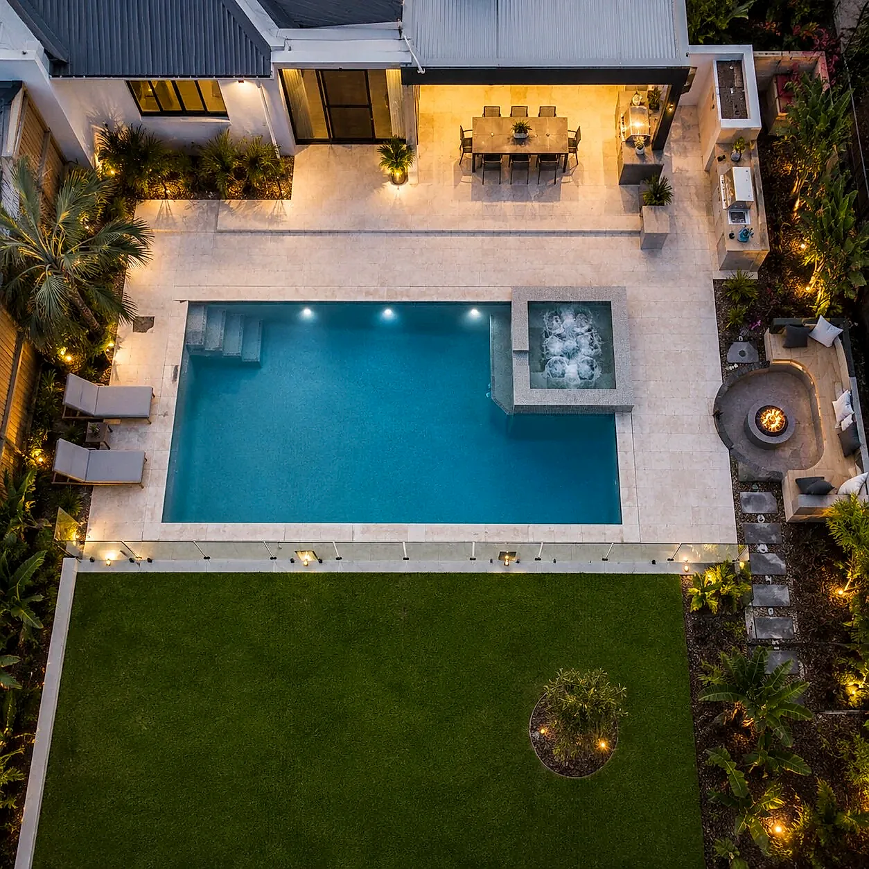 Entertaining Pool I — 8m × 4m Package - Pool Package by Wahoo Pool & Landscape Construction in Australia, product view 30285