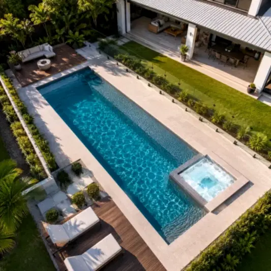 Grand Pool — 10m × 4m Flagship Package - Pool Package by Wahoo Pool & Landscape Construction in Australia, product view 37629120