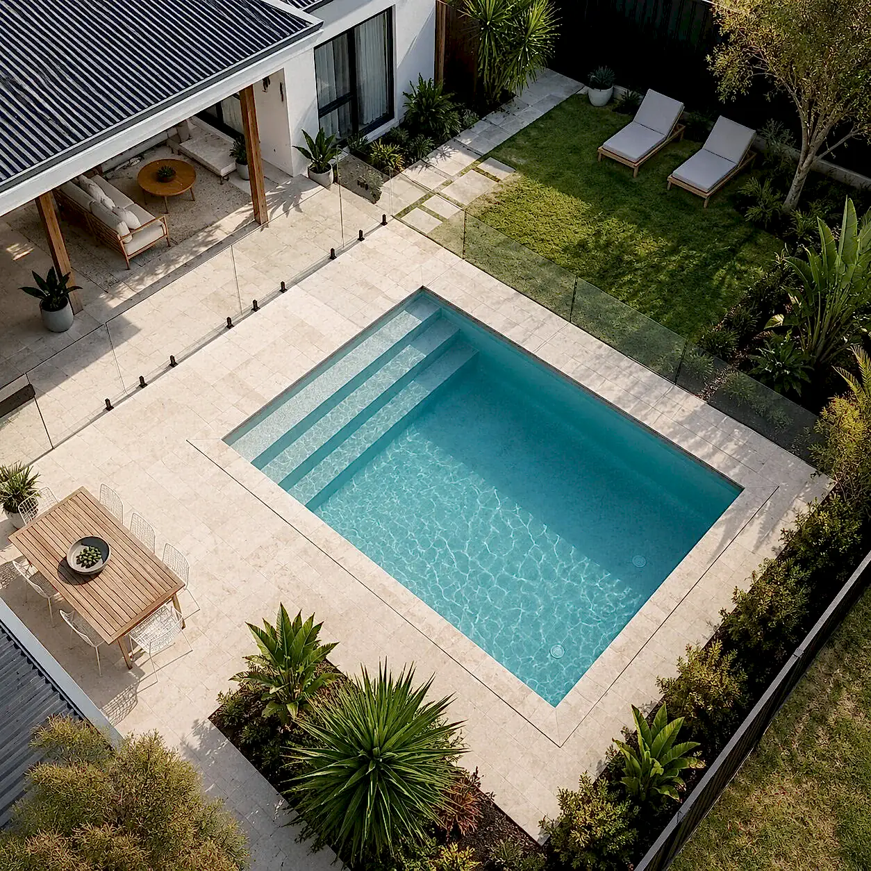 Minimal Pool — 5m × 4m Package - Pool Package by Wahoo Pool & Landscape Construction in Australia, product view 67971634
