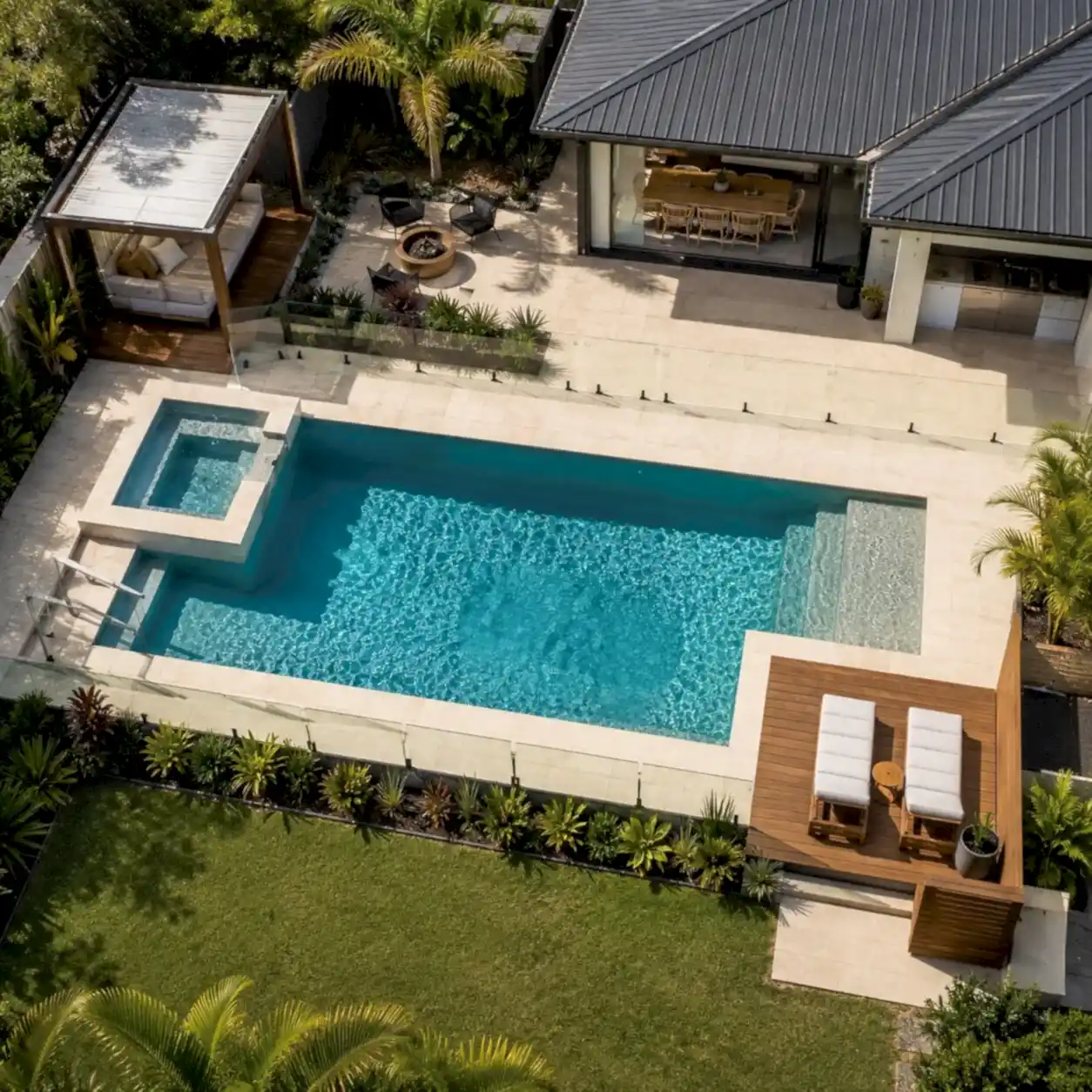 Resort Pool I — 7m × 4m Package - Pool Package by Wahoo Pool & Landscape Construction in Australia, product view 42982484