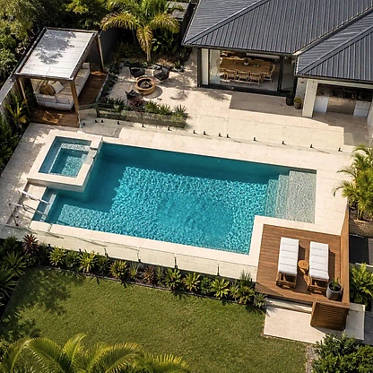 Resort Pool I — 7m × 4m Package - Pool Package by Wahoo Pool & Landscape Construction in Australia, product view 42982484