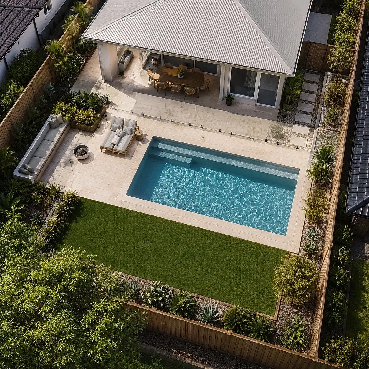 Standard Pool — 6m × 3m Package - Pool Package by Wahoo Pool & Landscape Construction in Australia, product view 38387067