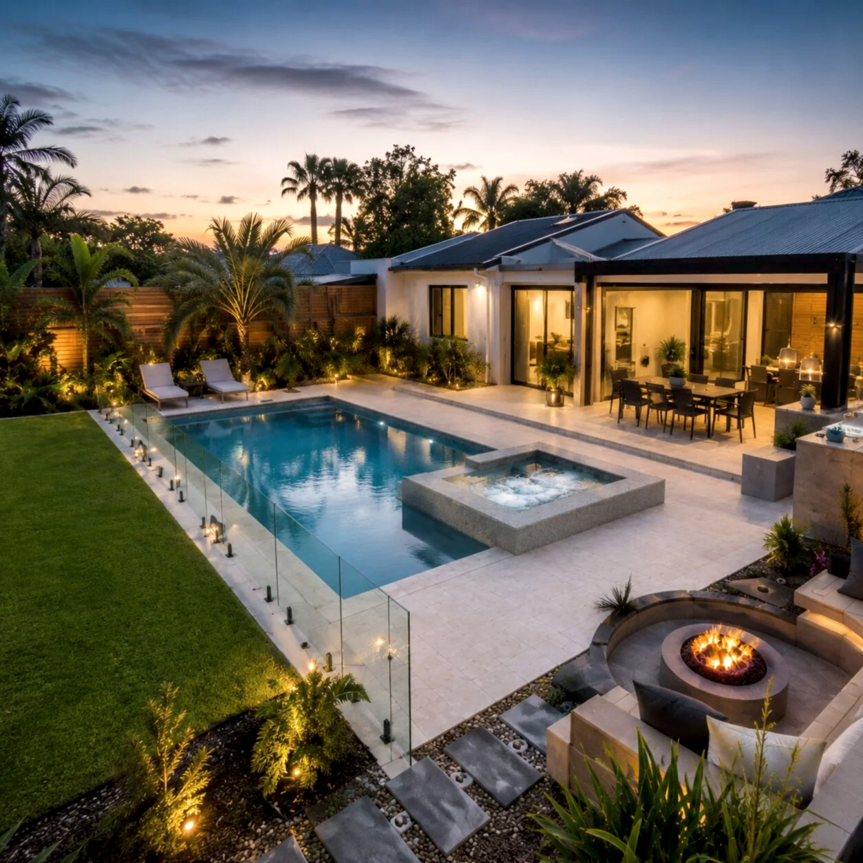 Entertaining Pool I — 8m × 4m Package - Pool Package by Wahoo Pool & Landscape Construction in Australia, product view 37496245