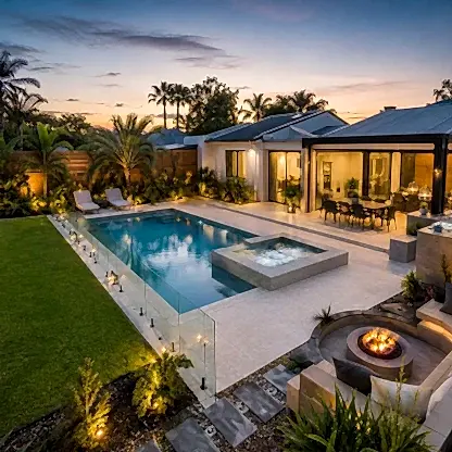 Entertaining Pool I — 8m × 4m Package - Pool Package by Wahoo Pool & Landscape Construction in Australia, product view 37496245