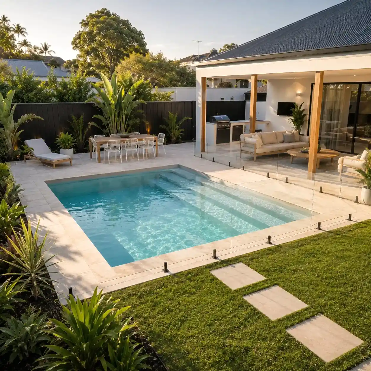 Minimal Pool — 5m × 4m Package - Pool Package by Wahoo Pool & Landscape Construction in Australia, product view 65497528