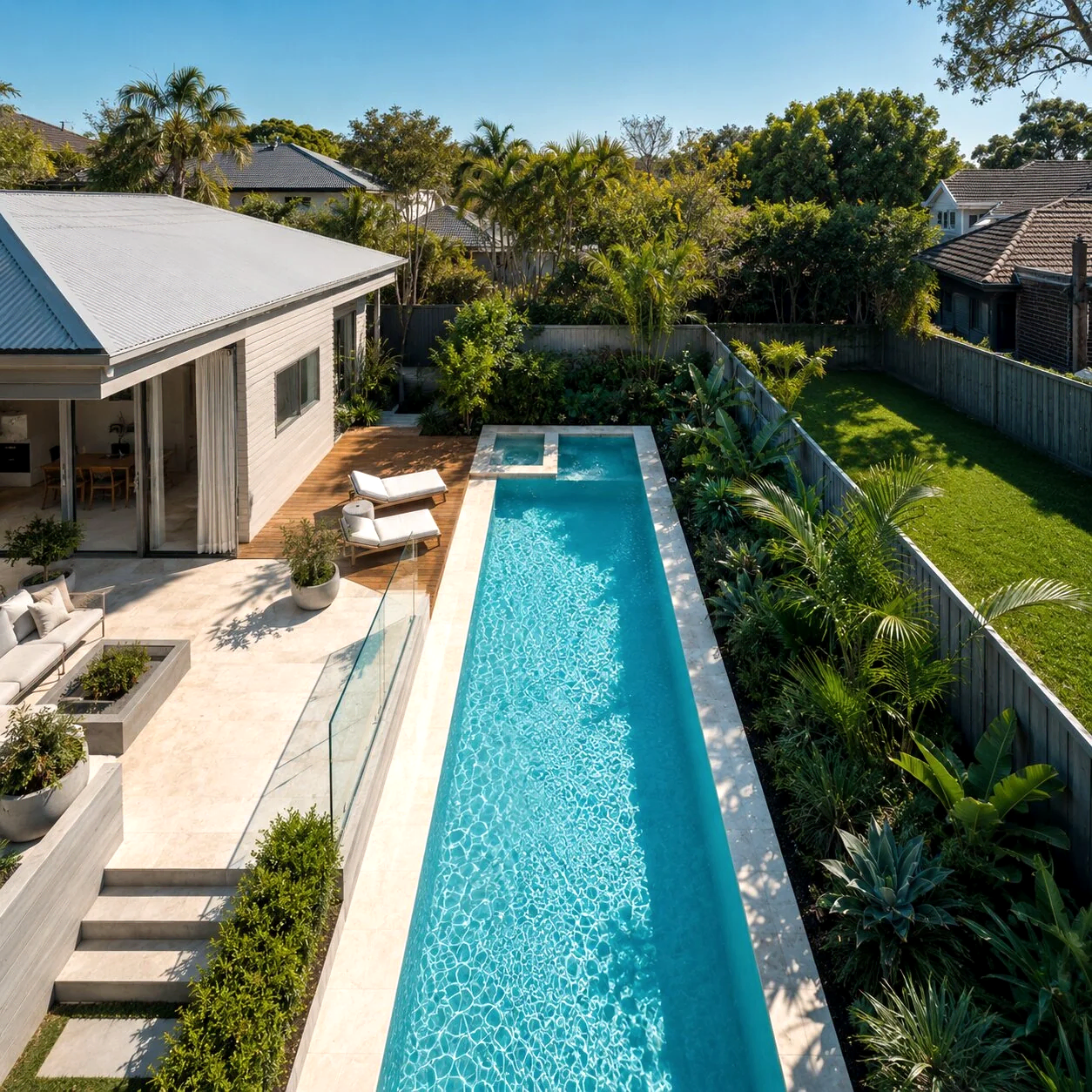 Resort Pool II — 8m × 3m Package - Pool Package by Wahoo Pool & Landscape Construction in Australia, product view 76003730