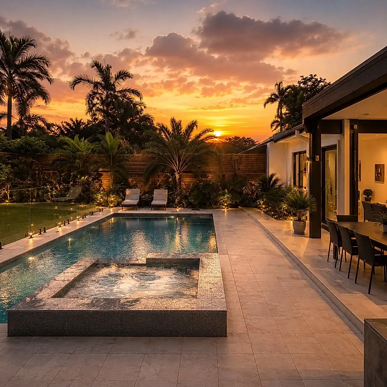 Entertaining Pool I — 8m × 4m Package - Pool Package by Wahoo Pool & Landscape Construction in Australia, product view 64261019
