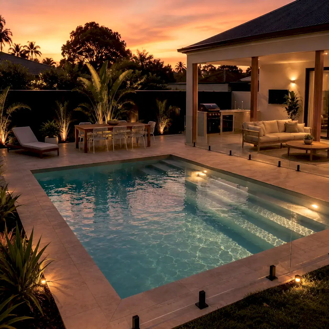 Minimal Pool — 5m × 4m Package - Pool Package by Wahoo Pool & Landscape Construction in Australia, product view 98412772