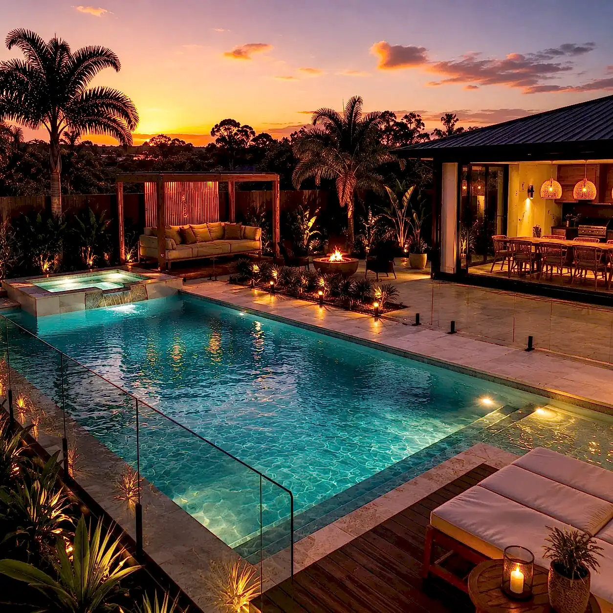 Resort Pool I — 7m × 4m Package - Pool Package by Wahoo Pool & Landscape Construction in Australia, product view 75830818