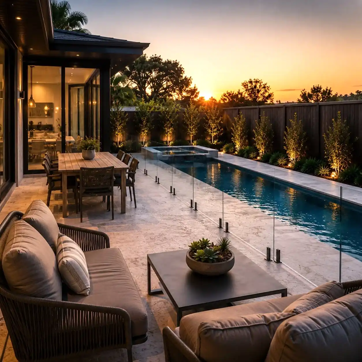 Entertaining Pool II — 9m × 3m Package - Pool Package by Wahoo Pool & Landscape Construction in Australia, product view 9926982