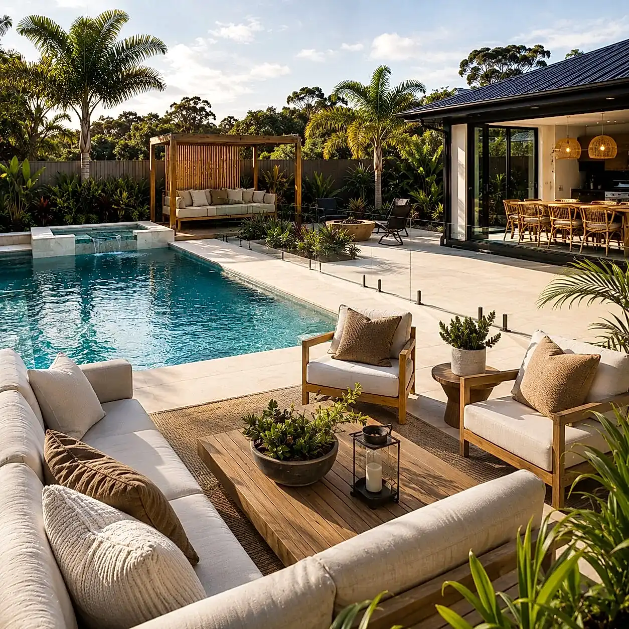 Resort Pool I — 7m × 4m Package - Pool Package by Wahoo Pool & Landscape Construction in Australia, product view 29997484