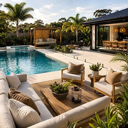 Resort Pool I — 7m × 4m Package - Pool Package by Wahoo Pool & Landscape Construction in Australia, product view 29997484