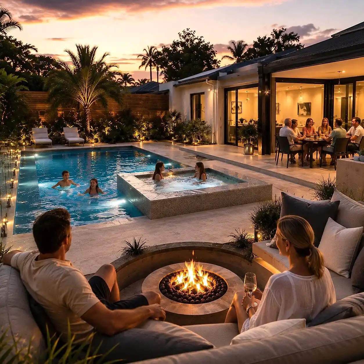 Entertaining Pool I — 8m × 4m Package - Pool Package by Wahoo Pool & Landscape Construction in Australia, product view 72163631