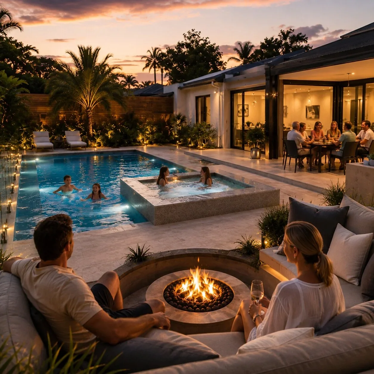 Entertaining Pool I — 8m × 4m Package - Pool Package by Wahoo Pool & Landscape Construction in Australia, product view 72163631