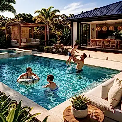 Resort Pool I — 7m × 4m Package - Pool Package by Wahoo Pool & Landscape Construction in Australia, product view 16216926